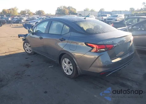 2021 Nissan Versa S 5-Speed Manual Transmission z USA, uszkodzony, nr VIN 3N1CN8BVXML881209